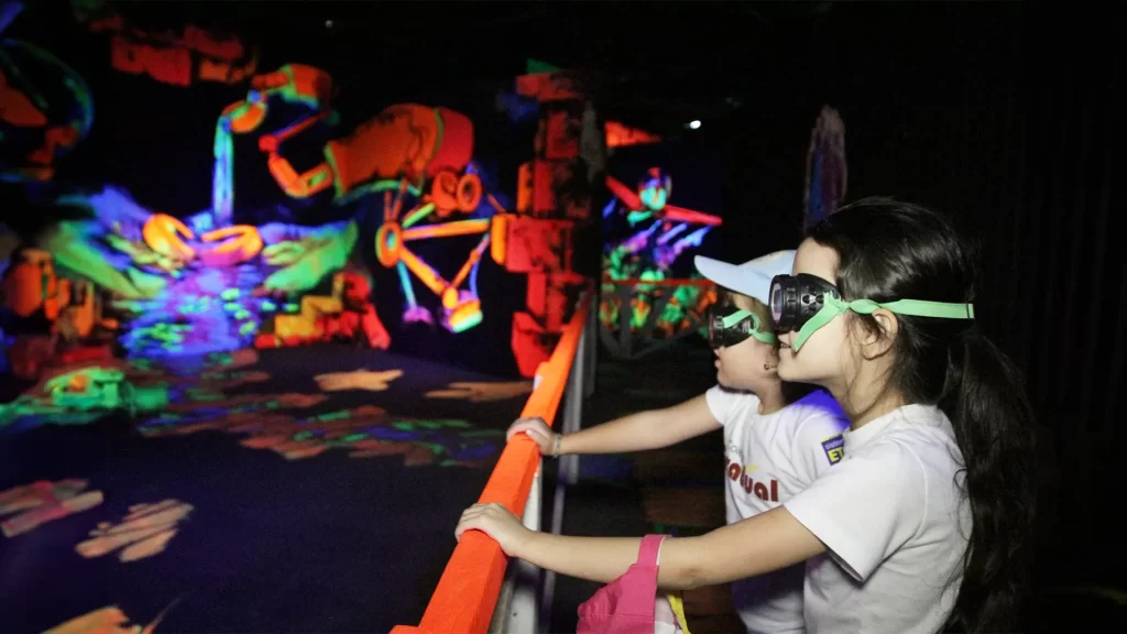 Chromadepth 3D Park temático Atração Indoor