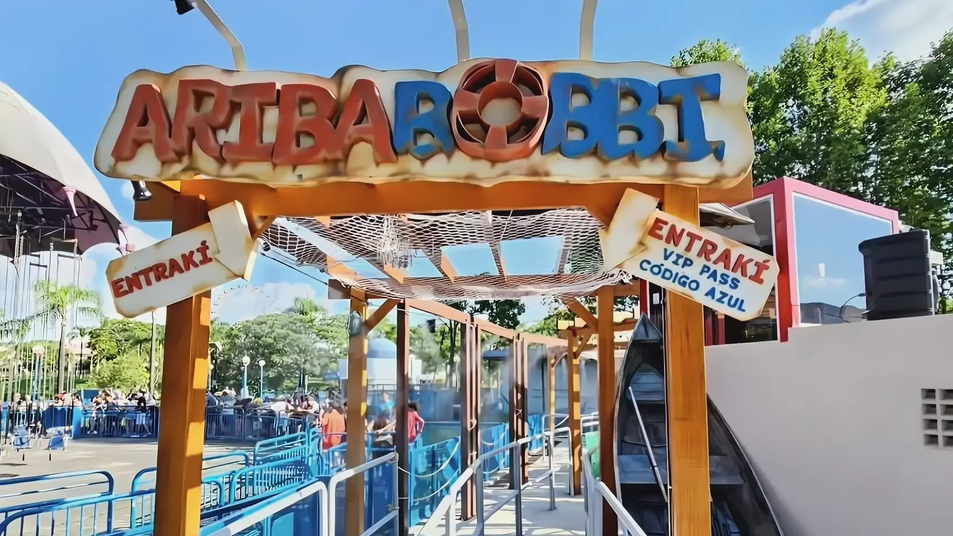 Atração Aribabobbi Hopi Hari - Parque temático