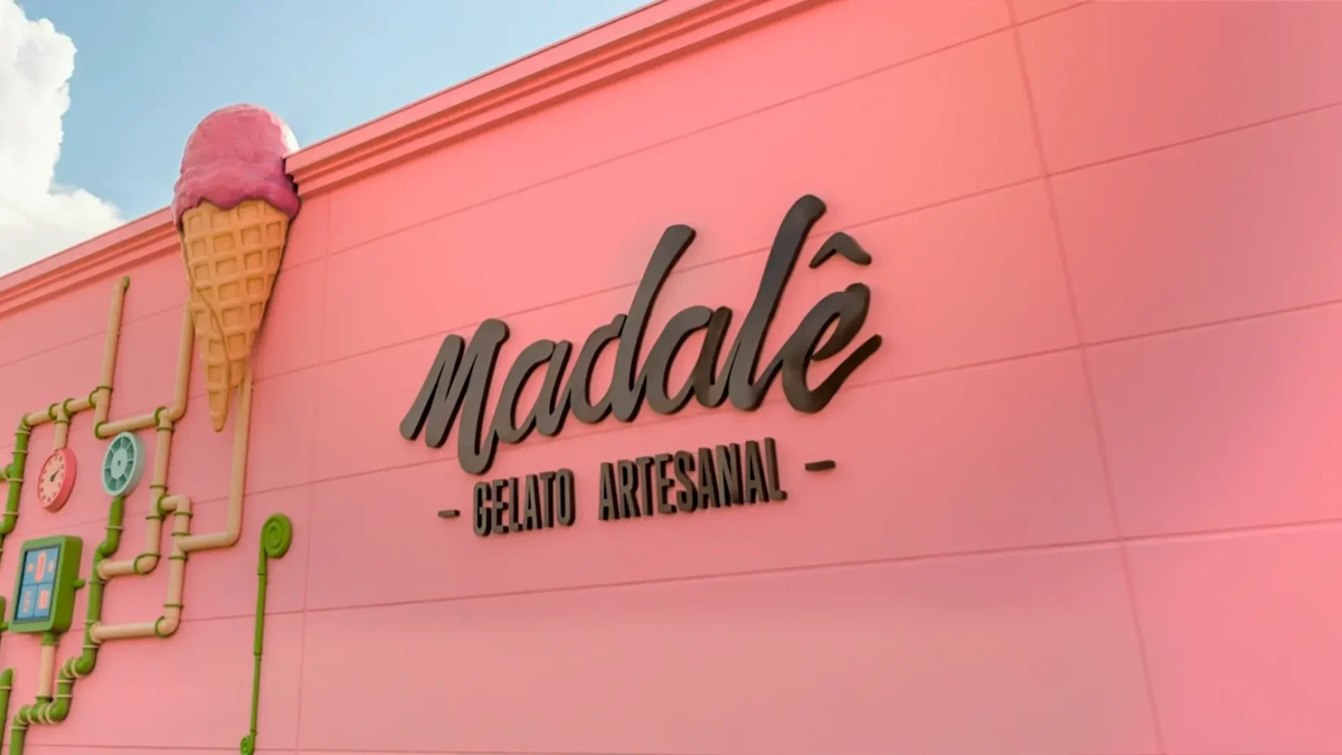 Madalê Gelatos Artesanais - São José do Rio Preto - Tematização de Loja