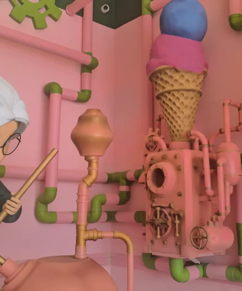 Madalê Gelatos Artesanais - São José do Rio Preto - Tematização de Loja