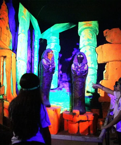 Chromadepth 3D Park temático Atração Indoor