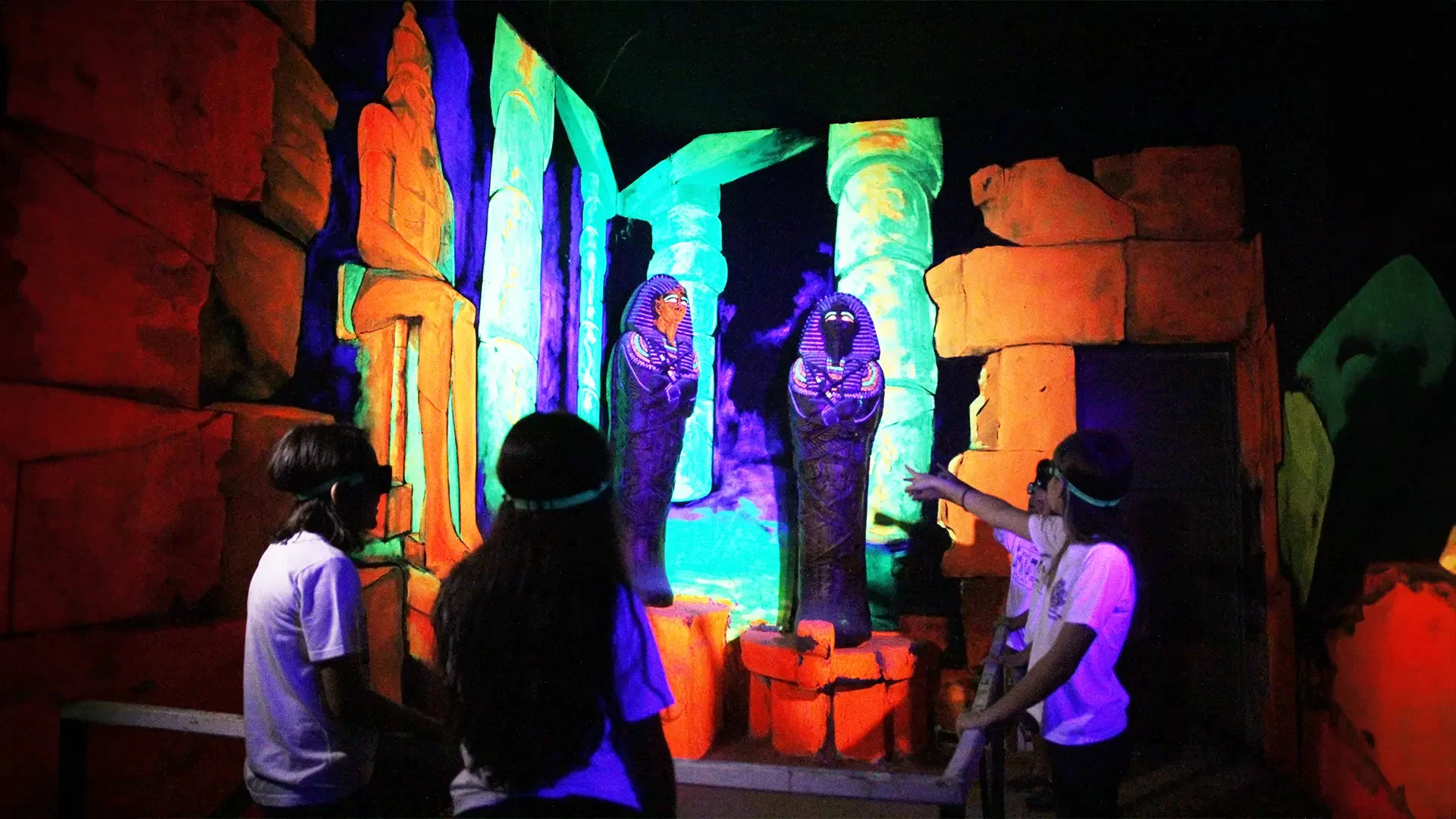 Chromadepth 3D Park temático Atração Indoor