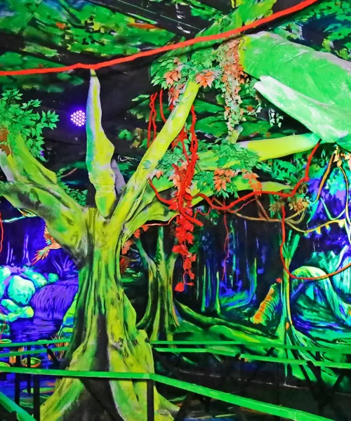 Chromadepth 3D Park temático Atração Indoor