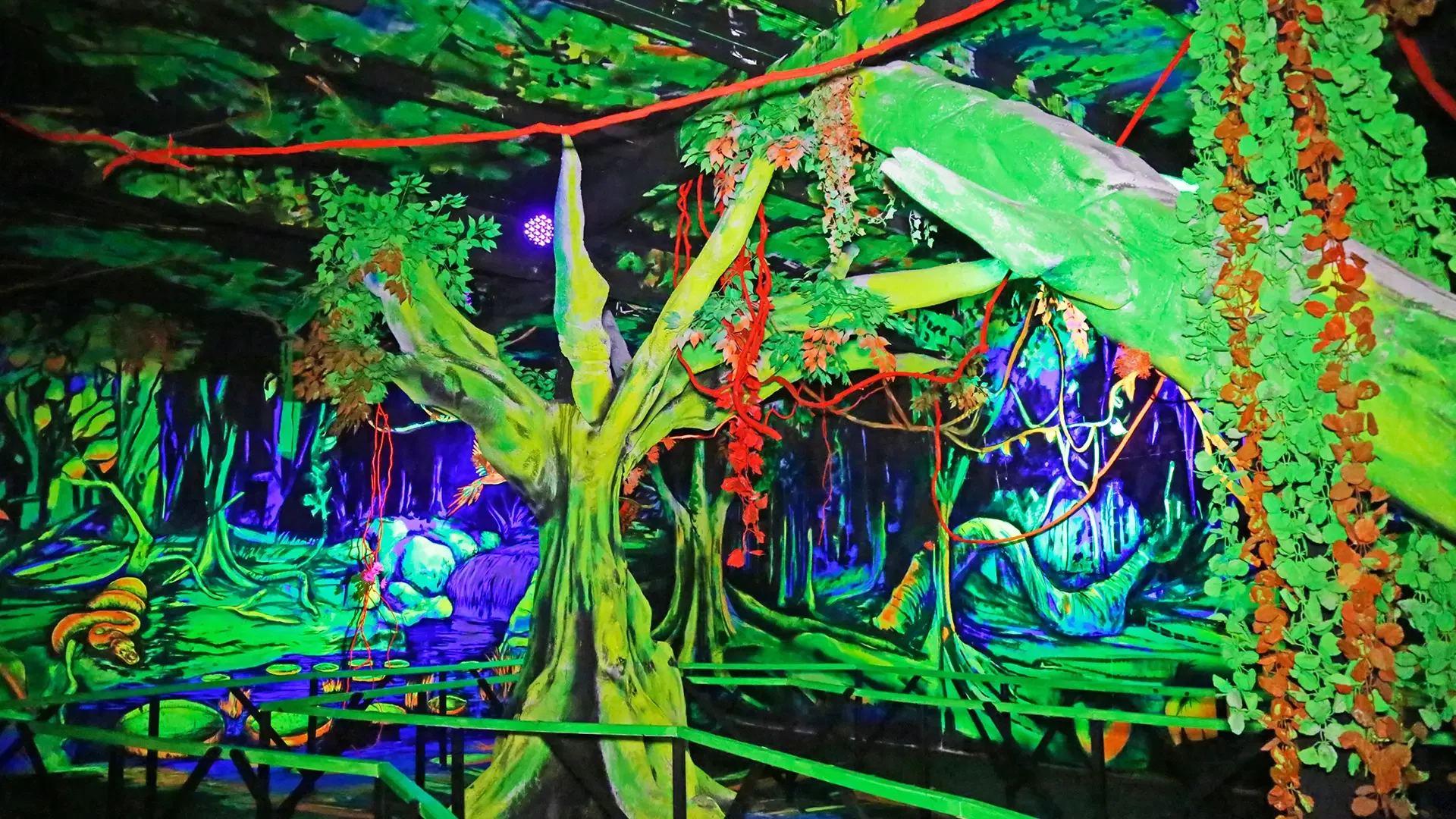 Chromadepth 3D Park temático Atração Indoor