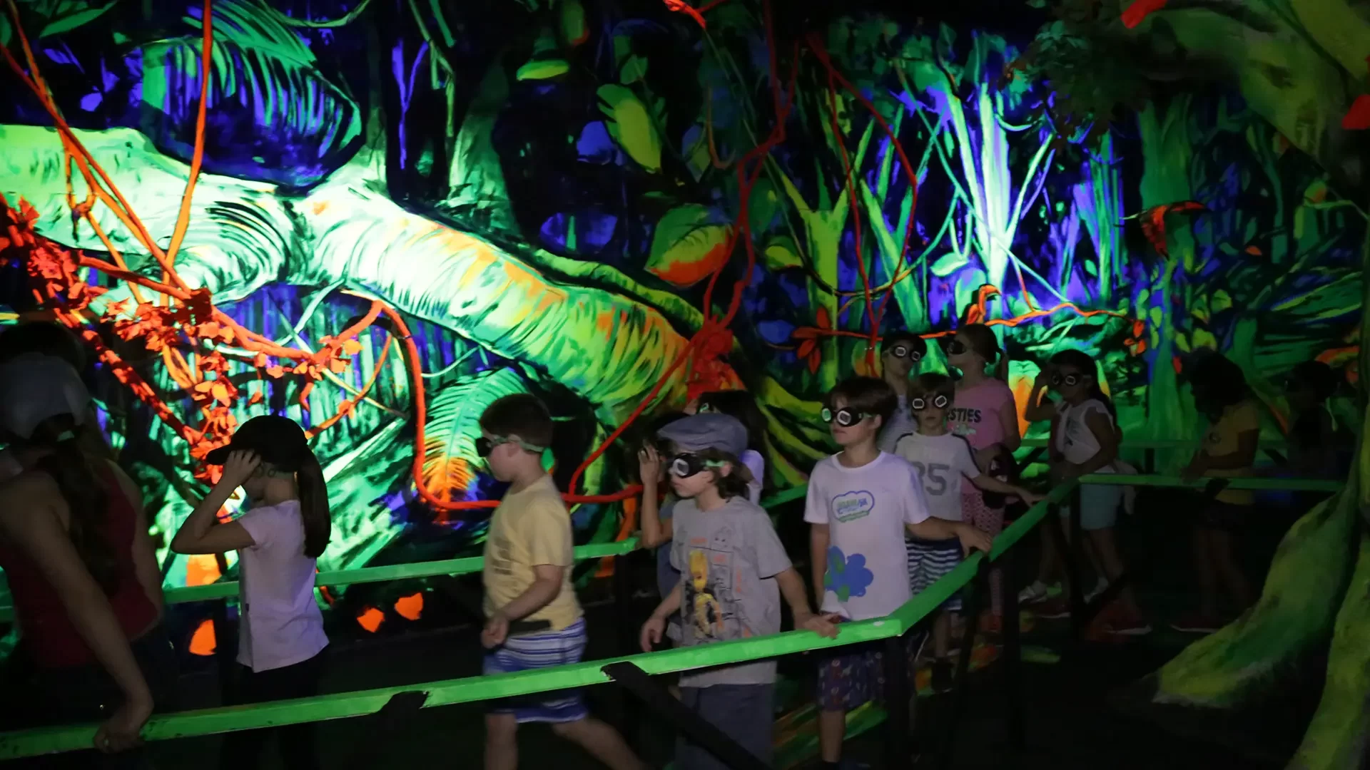 Chromadepth 3D Park temático Atração Indoor